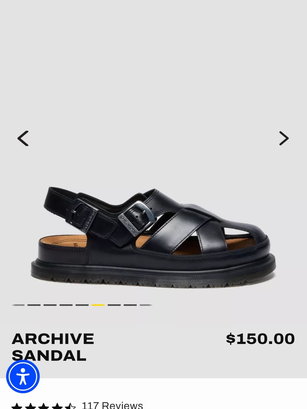 Dr. Martens Archive Fisherman Slingback Sandals - Picture 6 of 9